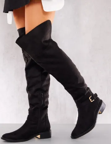 Cizme PrettyLittleThing, negru Negru