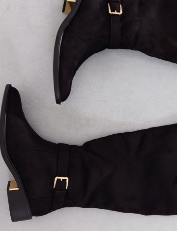 Cizme PrettyLittleThing, negru