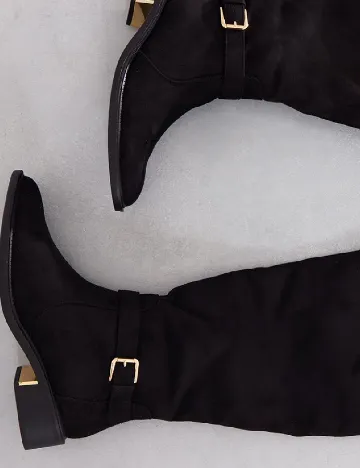 Cizme PrettyLittleThing, negru Negru
