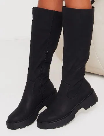 Cizme PrettyLittleThing, negru Negru