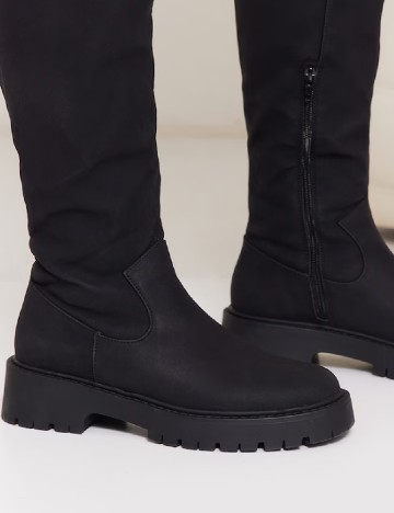 Cizme PrettyLittleThing, negru