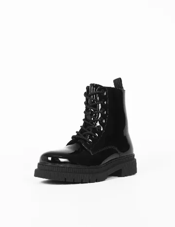 Ghete PrettyLittleThing, negru Negru