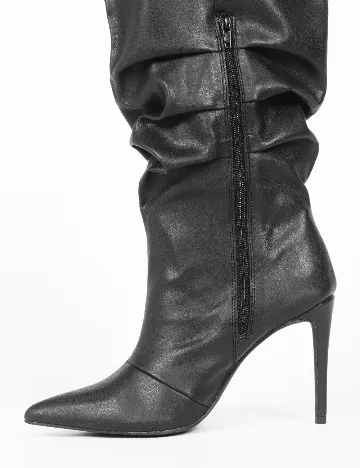 Cizme PrettyLittleThing, negru Negru