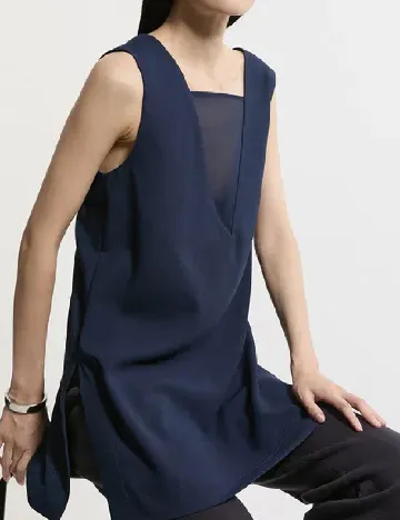 Bluza Karen Millen, albastru Albastru