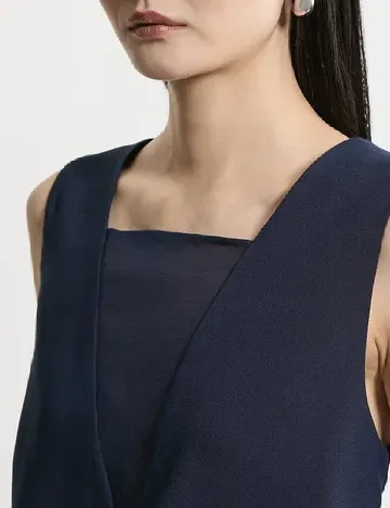 Bluza Karen Millen, albastru Albastru