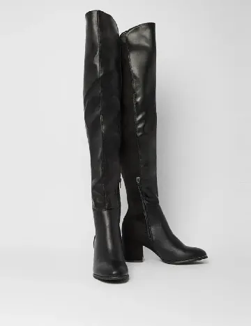 Cizme PrettyLittleThing, negru Negru