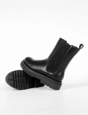 Ghete PrettyLittleThing, negru Negru
