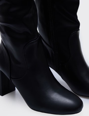 Cizme PrettyLittleThing, negru