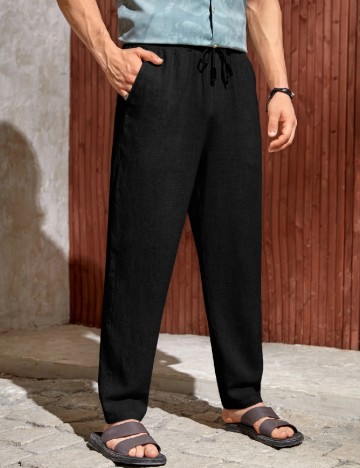 Pantaloni SHEIN, negru
