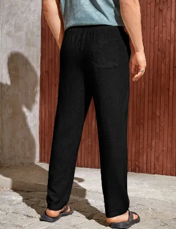 Pantaloni SHEIN, negru Negru