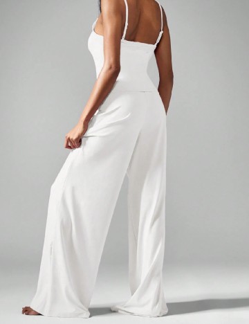 Set pijamale Missguided, alb