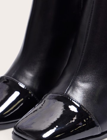 Botine PrettyLittleThing, negru