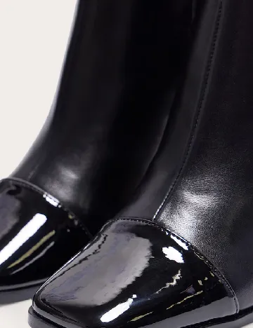 Botine PrettyLittleThing, negru Negru