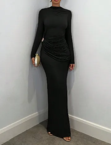 Rochie lunga SHEIN, negru Negru