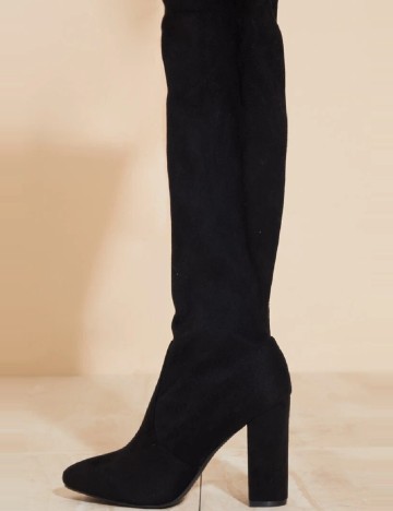 Cizme PrettyLittleThing, negru