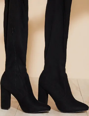 Cizme PrettyLittleThing, negru Negru