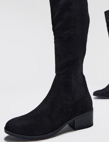 Cizme PrettyLittleThing, negru
