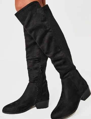 Cizme PrettyLittleThing, negru Negru