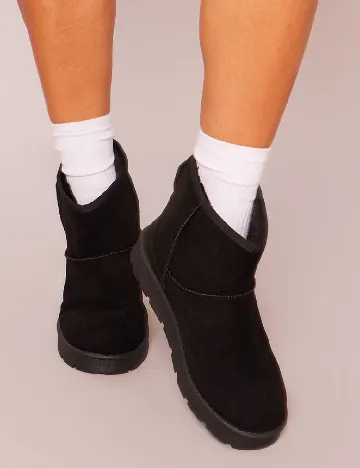 Ghete PrettyLittleThing, negru Negru