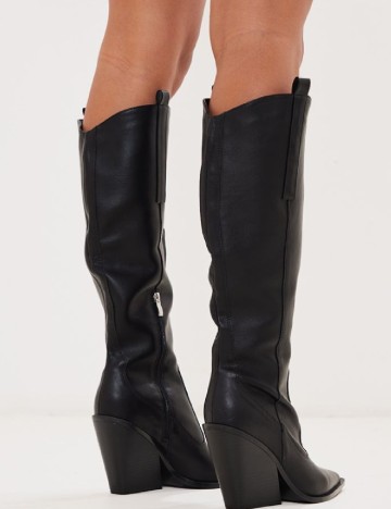 Cizme PrettyLittleThing, negru