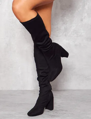 Cizme PrettyLittleThing, negru Negru