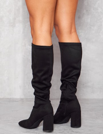 Cizme PrettyLittleThing, negru