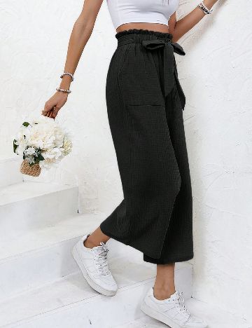 Pantaloni SHEIN, negru