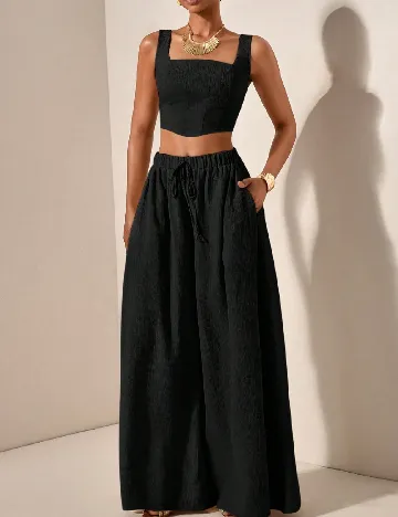Compleu SHEIN, negru Negru