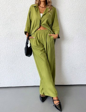 Compleu SHEIN, verde deschis