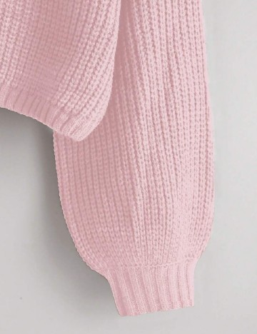 Pulover Oversize SHEIN, roz