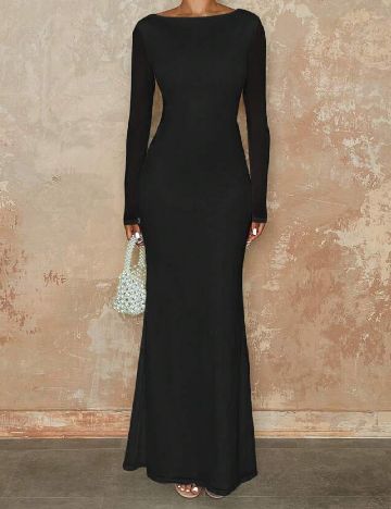Rochie lunga SHEIN, negru