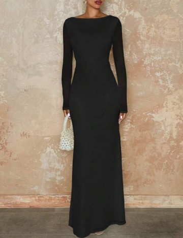 Rochie lunga SHEIN, negru