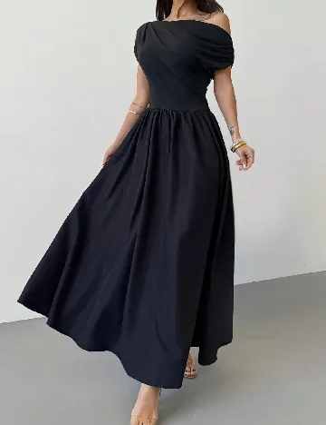 Rochie lunga SHEIN, negru Negru