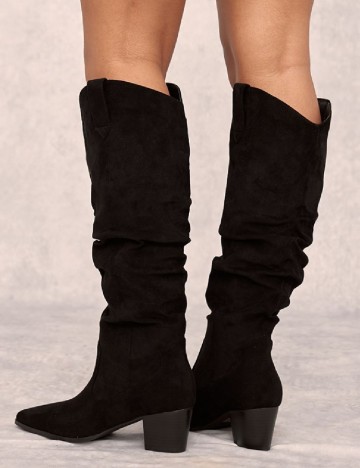 Cizme PrettyLittleThing, negru