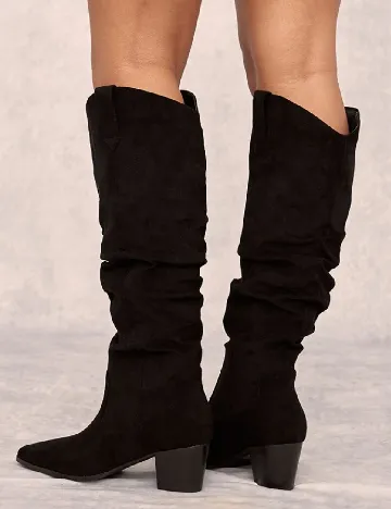 Cizme PrettyLittleThing, negru Negru