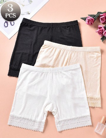 Set chiloti 3 bucati SHEIN, mix culori