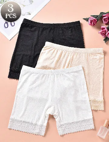 Set chiloti 3 bucati SHEIN, mix culori Mix culori