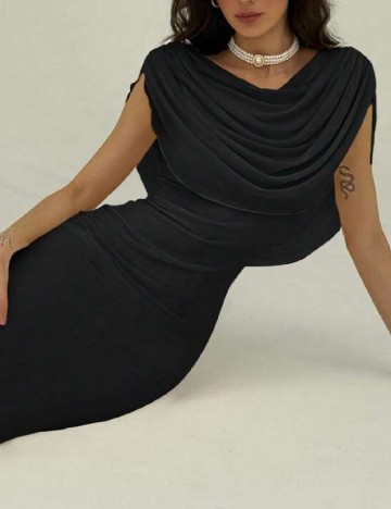 Rochie lunga SHEIN, negru