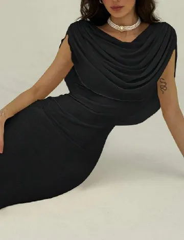 Rochie lunga SHEIN, negru Negru