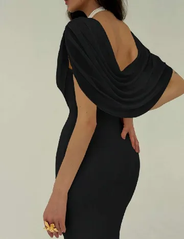 Rochie lunga SHEIN, negru Negru