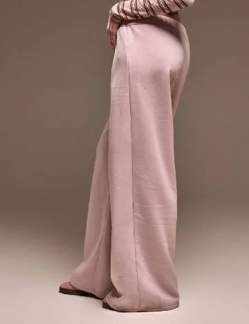 Pantaloni SHEIN, roz Roz
