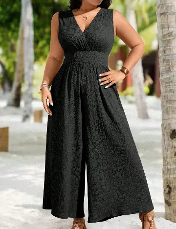 Salopeta SHEIN CURVE, negru Negru