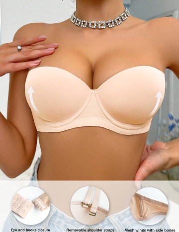 Sutien SHEIN, crem