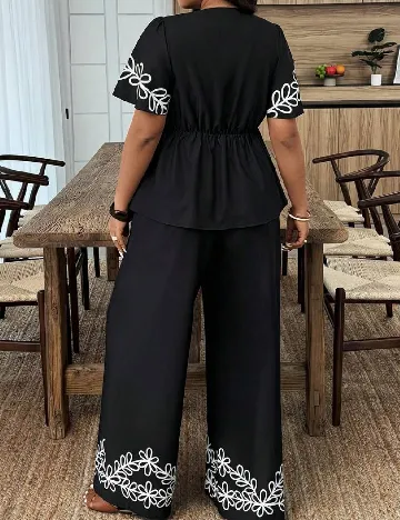 Compleu SHEIN, negru Negru