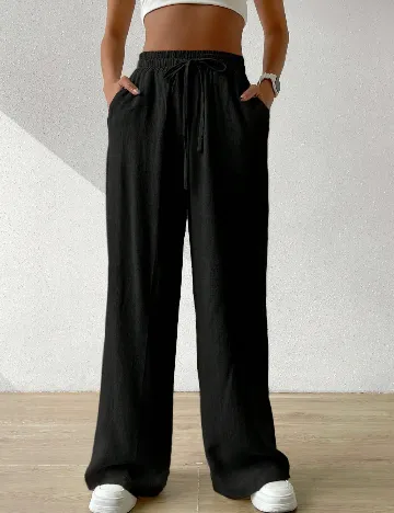 Pantaloni SHEIN, negru Negru