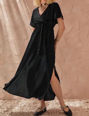 Rochie lunga SHEIN, negru Negru