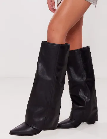 Cizme PrettyLittleThing, negru Negru