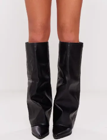 Cizme PrettyLittleThing, negru Negru