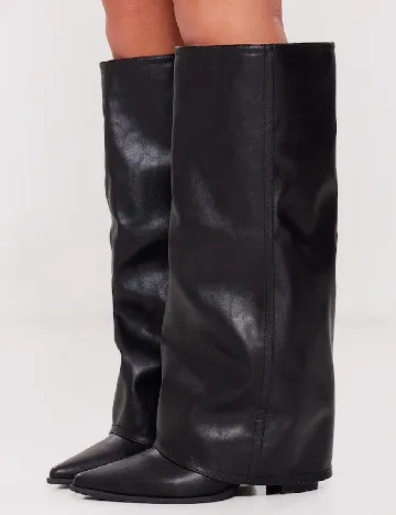 Cizme PrettyLittleThing, negru Negru