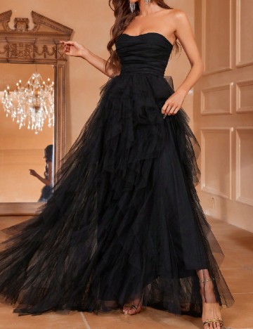 Rochie lunga SHEIN, negru
